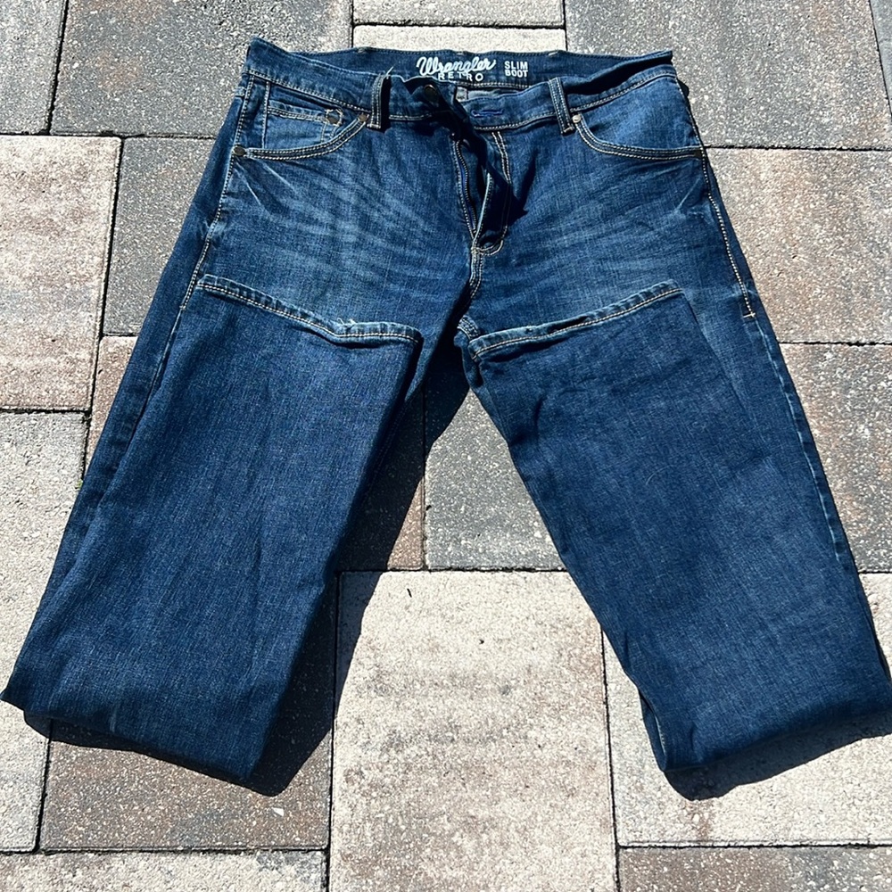 Wrangler Retro Slim Boot Cut Jeans